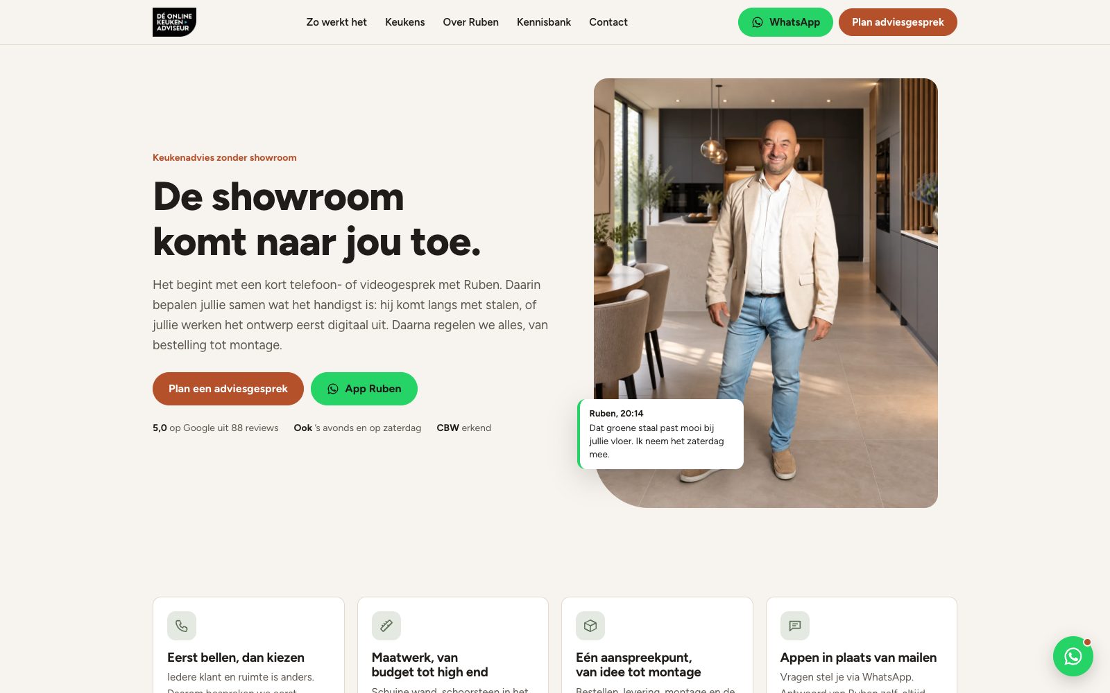 Case Dé Online Keukenadviseur